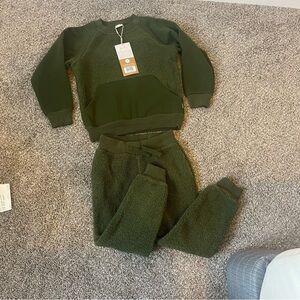 Goumi baby Forest Green Kids Set, size 4/5